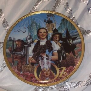 The Wizard of Oz Decorative Collectible Plate - Multicolor
